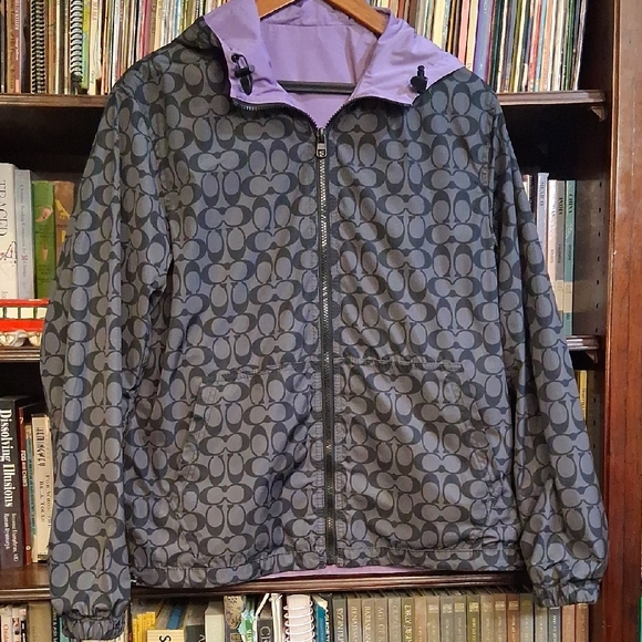 Coach Purple Jacket - Picture 7 of 7